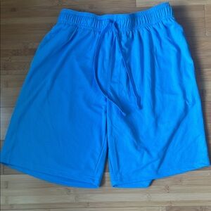 Athletic Works Vibrant Blue Athletic Men's Shorts Size Medium (32-34)
